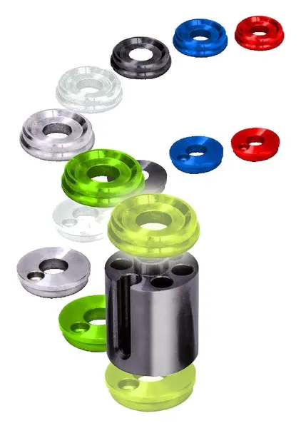 Solar Tackle Lock & Load Indicator End Caps