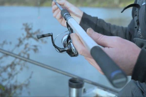 Shimano Aero X5 Pellet Waggler Rod Review - Handle