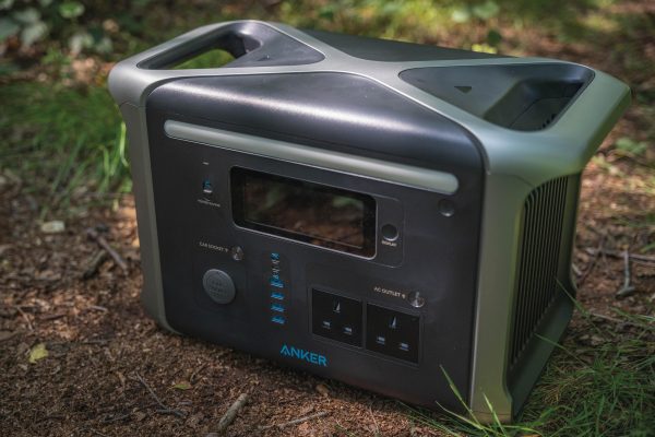 A power bank for charging bait boat batteries on the bank