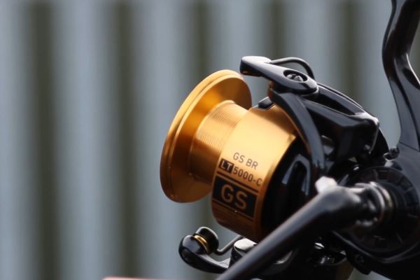 The Double Lipped Gold Spool on the Daiwa 20 GS BR LT