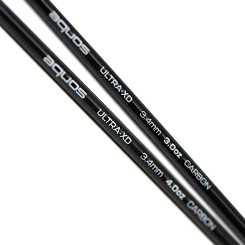 Two feeder rod quivertips marked 3oz and 4oz
