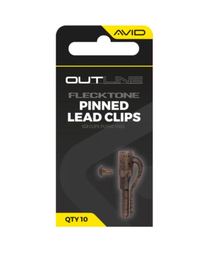 Avid Outline FleckTone Pinned Lead Clips