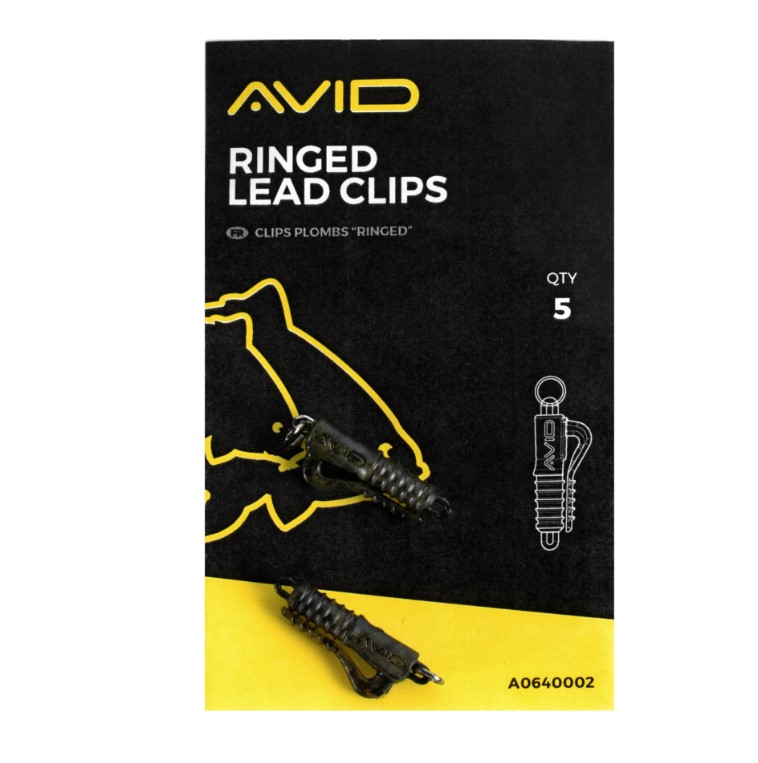Avid Outline Ringed Lead Clips