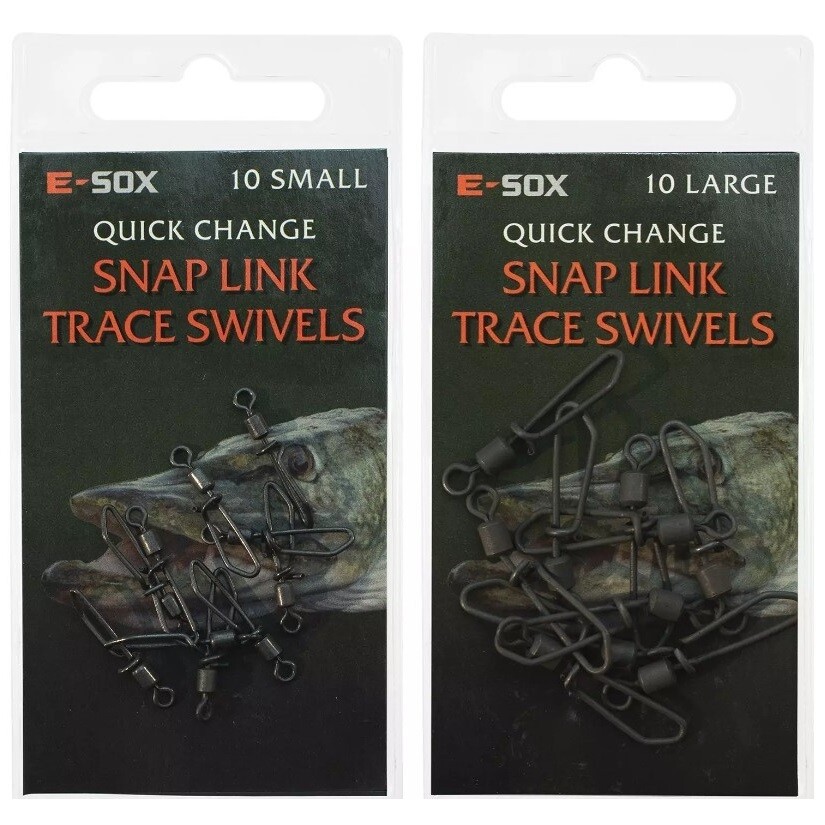 Drennan E Sox Quick Change Snap Link Trace Swivels