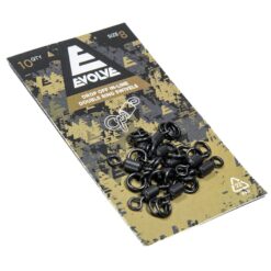 Evolve Tackle Drop Off In-Line Double Ring Swivels