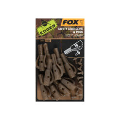 Fox Edges Camo Safety Lead Clip & Pegs