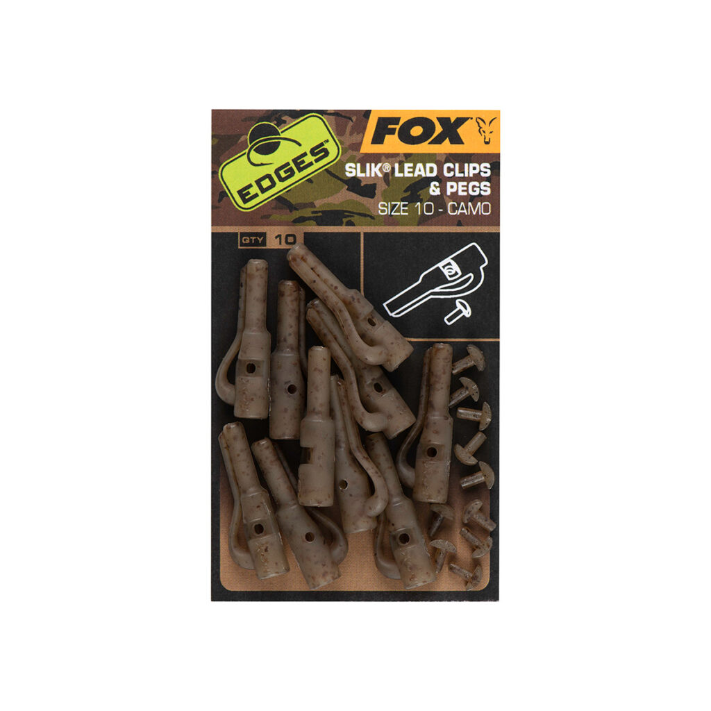 Fox Edges Camo Slik Lead Clip & Pegs