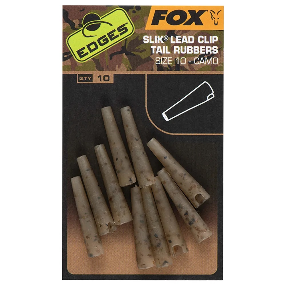 Fox Edges Camo Slik Lead Clip Tail Rubbers