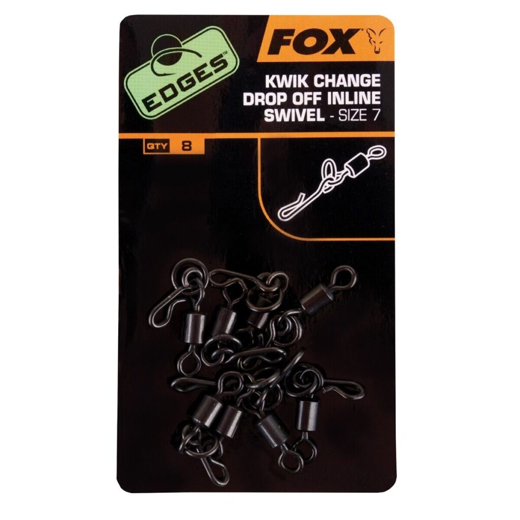 Fox Edges Kwik Change Drop Off Inline Swivels