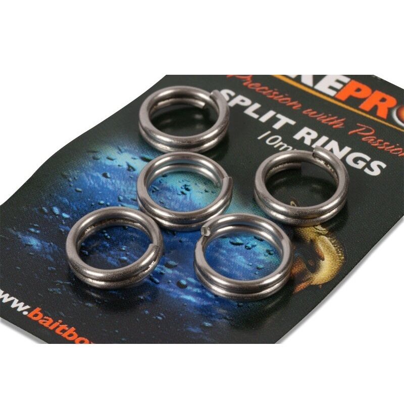PikePro 10mm Split Rings X10