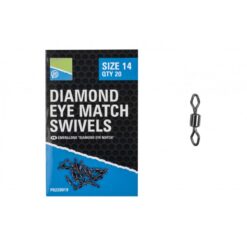 Preston Innovations Diamond Eye Match Swivels