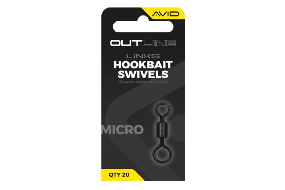 Avid Outline Micro Hookbait Swivel