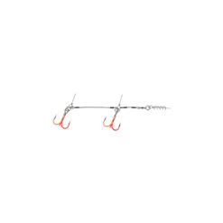 CWC Stainless Steel 7-strand UV Orange Tandem Stingers