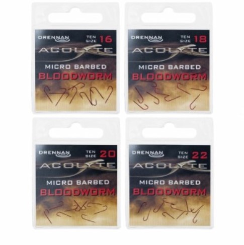 Drennan Acolyte Bloodworm Hooks