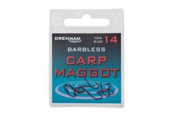 Drennan Barbless Carp Maggot Hooks