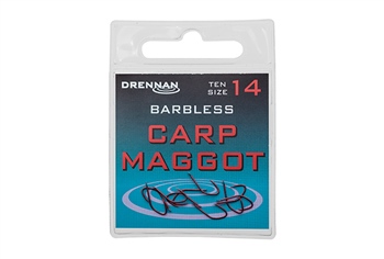 Drennan Barbless Carp Maggot Hooks