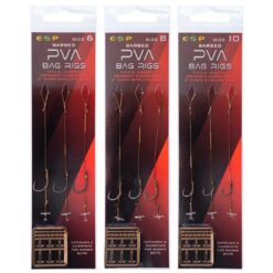 ESP PVA Bag Rigs Barbed 6