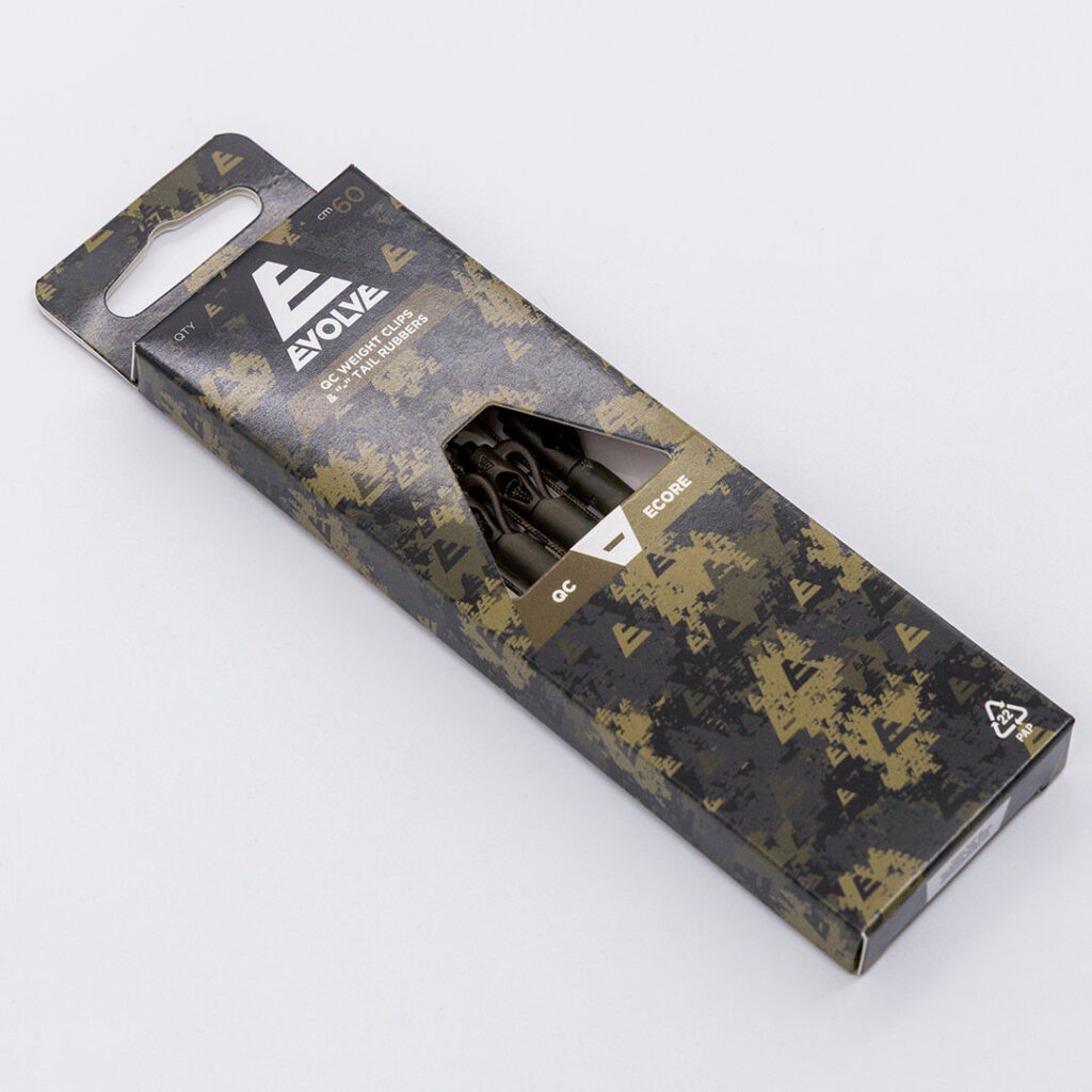 Evolve Tackle QC Weight Clips & Tail Rubbers