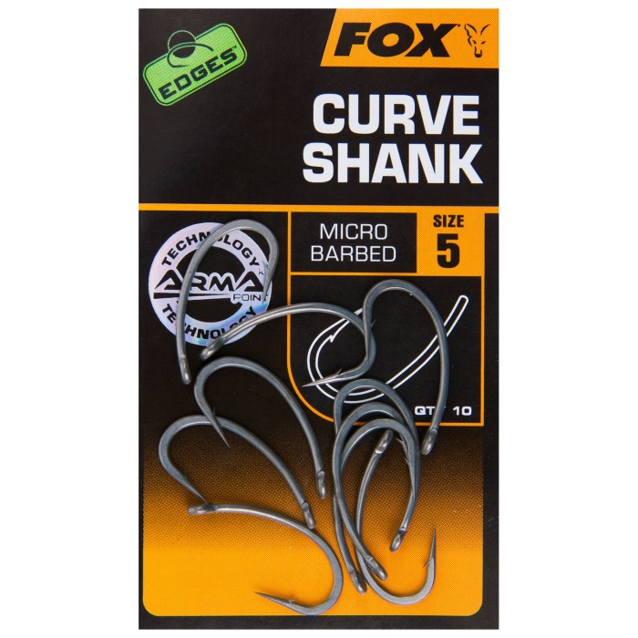 Fox Edges Armapoint Curve Shank Hooks