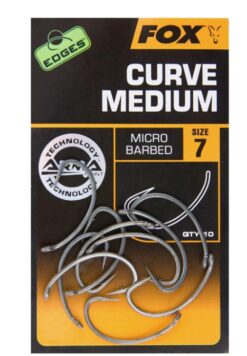 Fox Edges Armapoint Curve Shank Medium Hooks