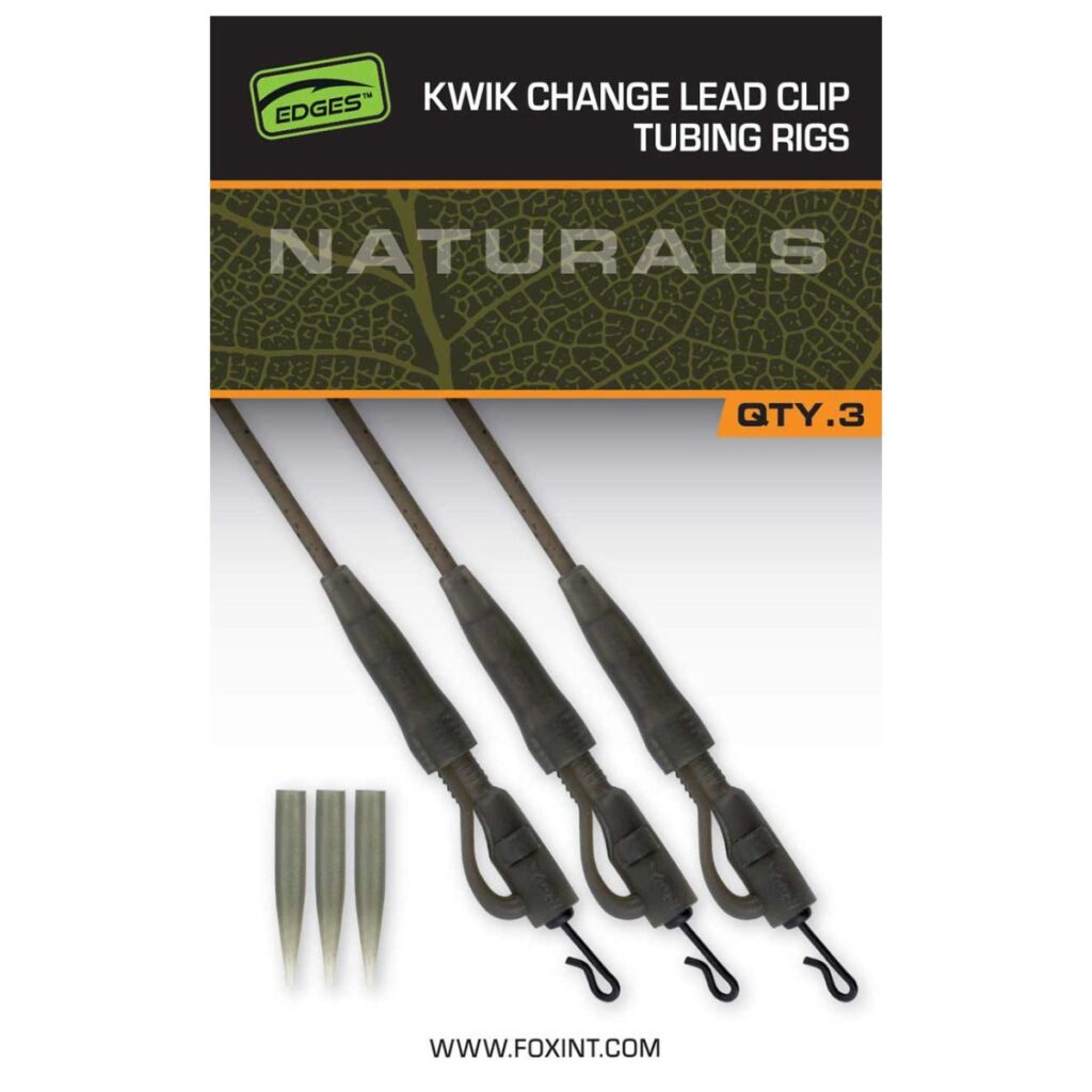 FOX Edges Kwik Change Lead Clip Tubing Rigs