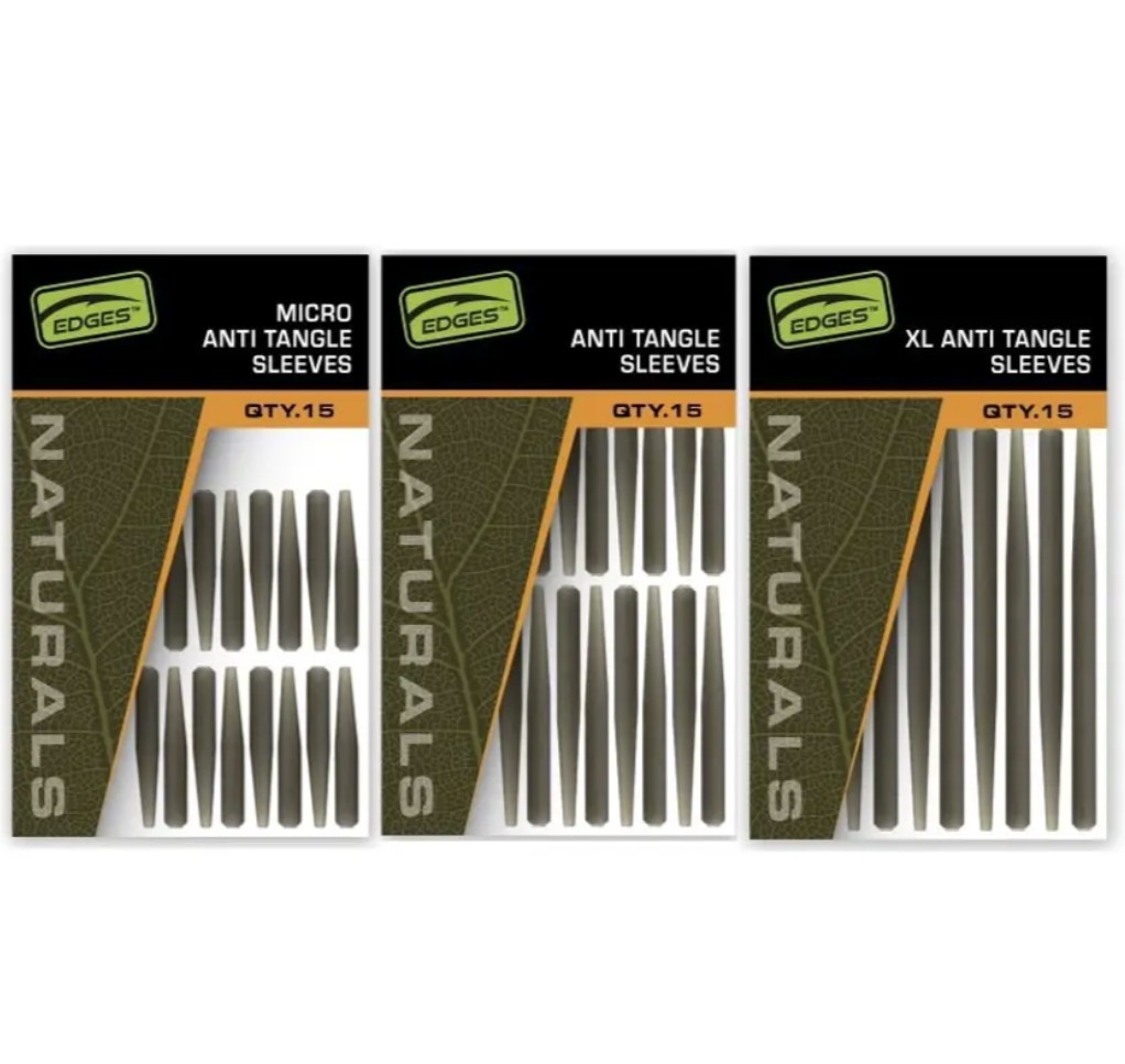 FOX Edges Naturals XL Anti Tangle Sleeves