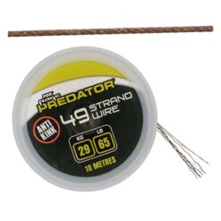 Fox Rage Predator 49 Strand Coated Steel Wire 10M