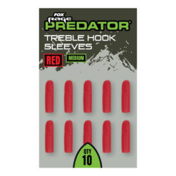 Fox Rage Predator Red Treble Hook Sleeves