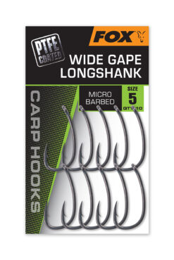 Fox Super Wide Gape Long Shank Hooks
