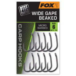 Fox Wide Gape Straight Hooks