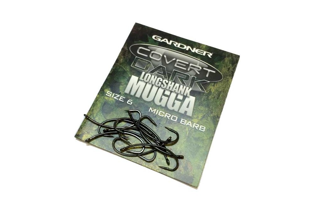 Gardner Covert Dark Longshank Mugga Hooks