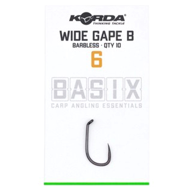 Korda Basix Wide Gape Hooks