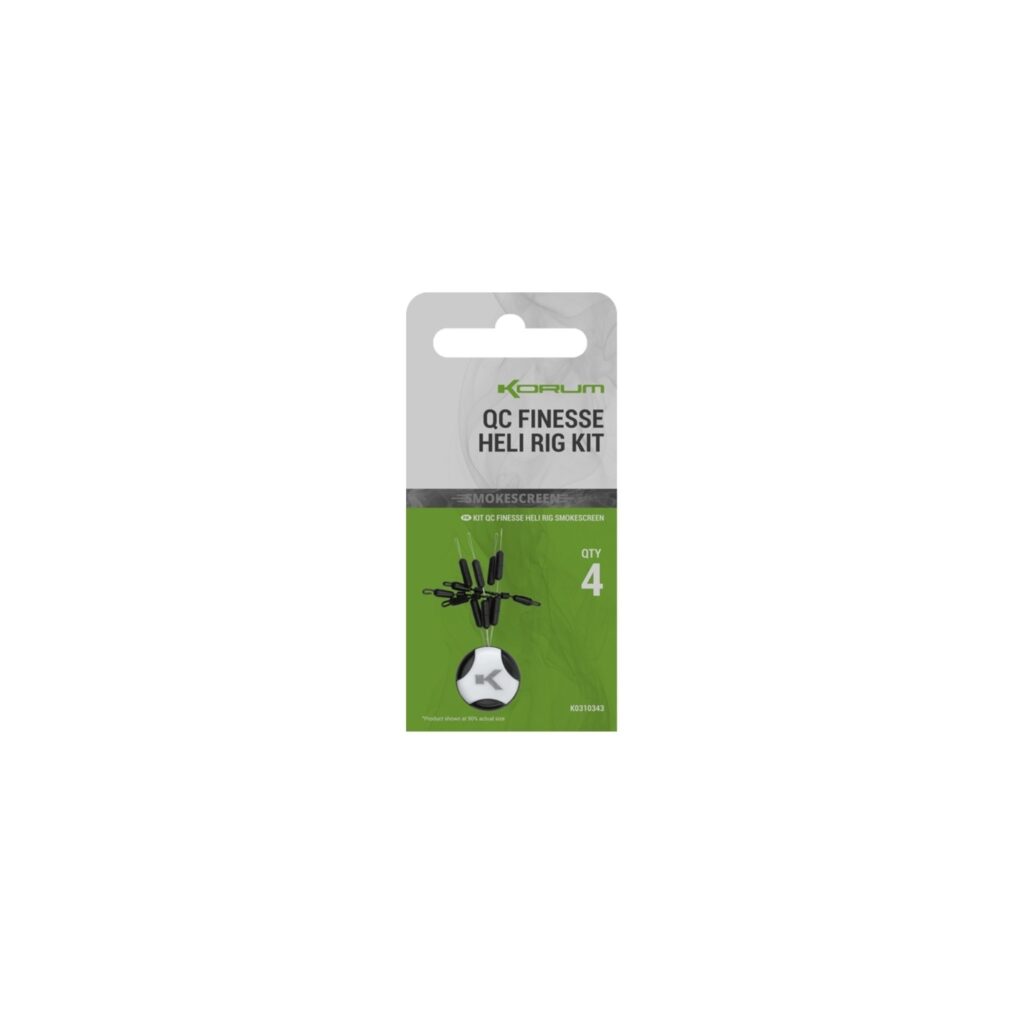 Korum Smokescreen QC Finesse Heli Rig Kit
