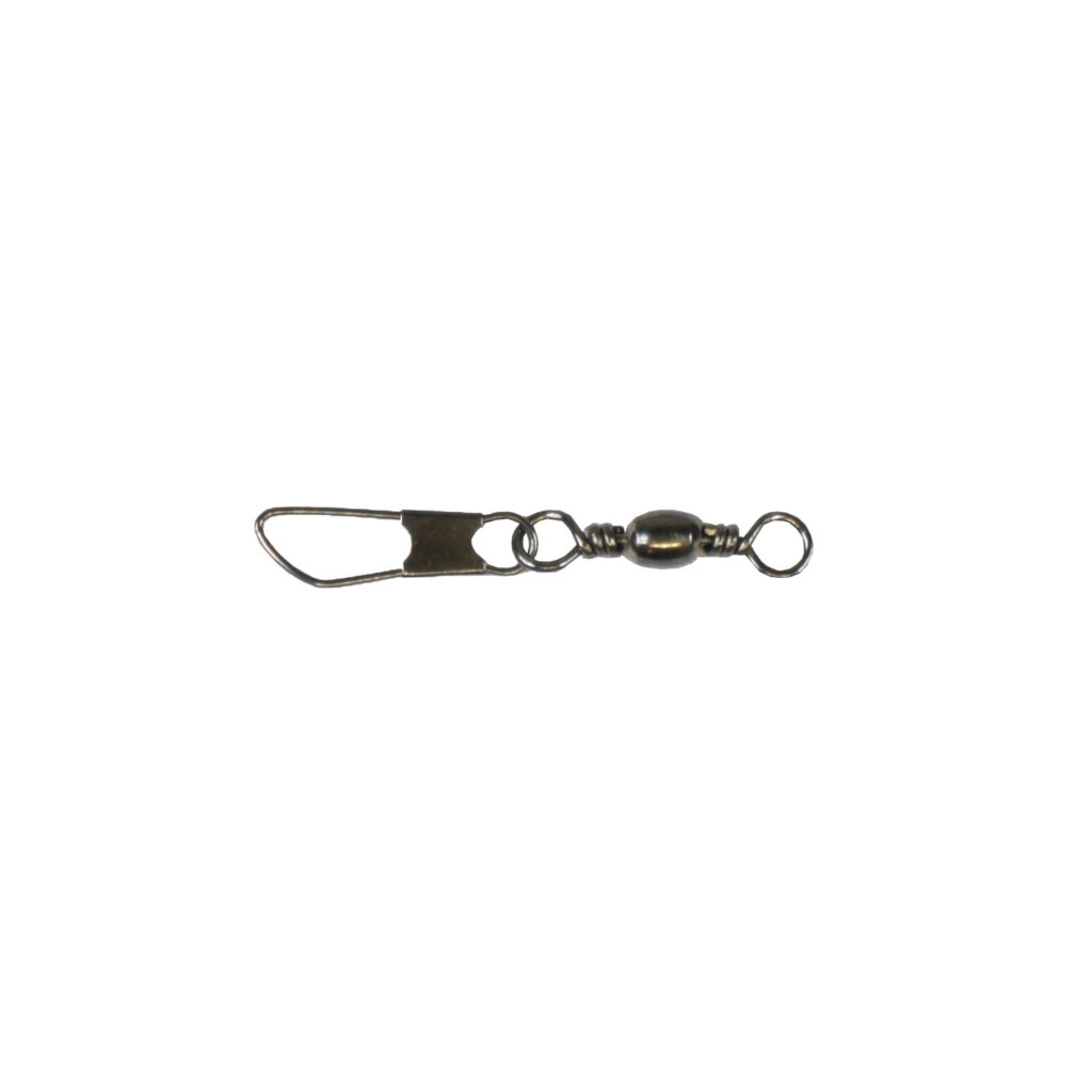 Mustad Barrel Swivel with Safety Snap