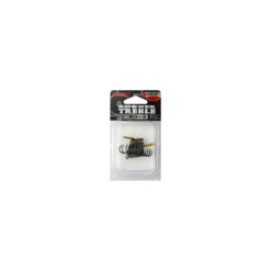 Owner ST-41BC2X Treble Hooks Black Chrome