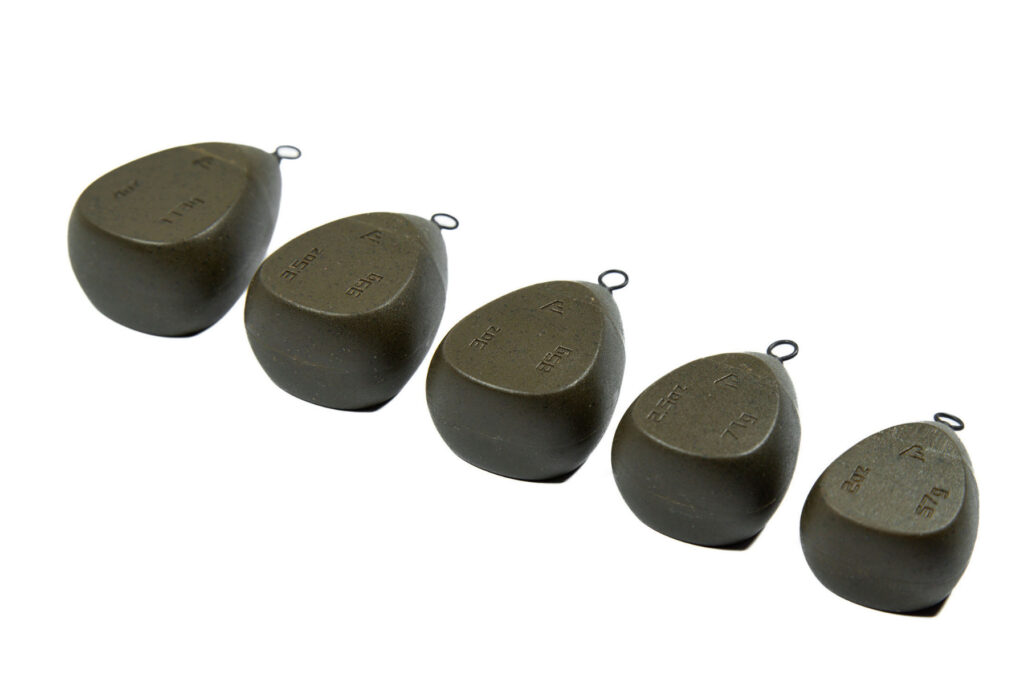 Evolve Tackle Flat Pear Swivel Weight