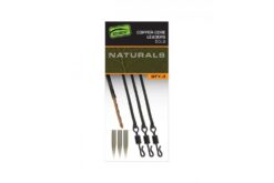 FOX Edges Naturals Copper-Core Leaders X3