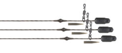 FOX Edges Naturals Heli-Clip Rigs 50lb Copper Core