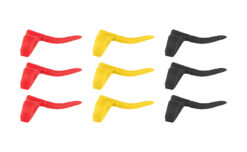 FOX Edges Zig Aligna kit Multi Sleeve kit (3 yellow, 3 red and 3 black)