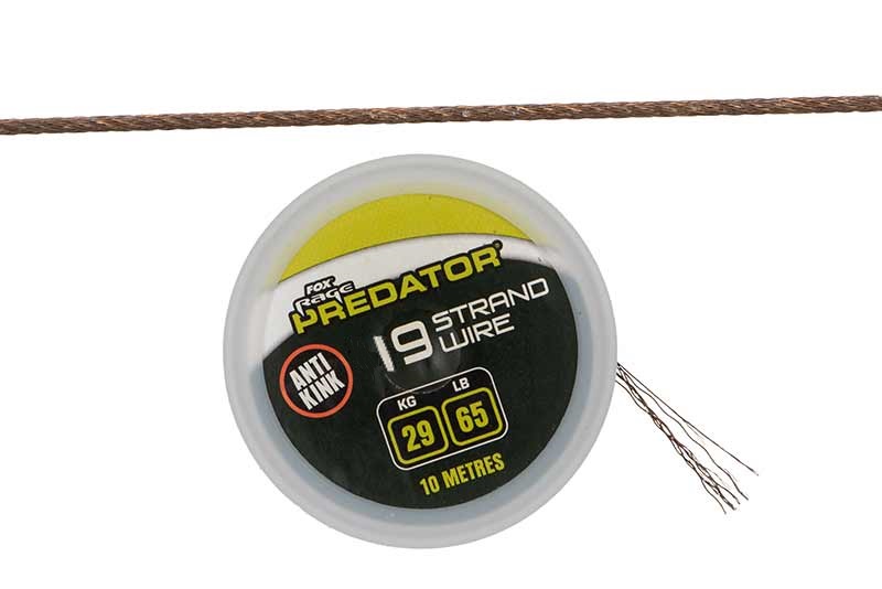 Fox Rage Predator 19 Strand Coated Wire 10M