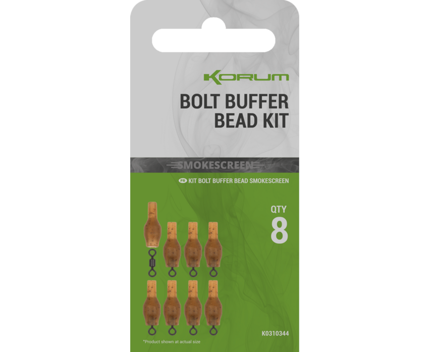 Korum Smokescreen Bolt Buffer Bead Kit