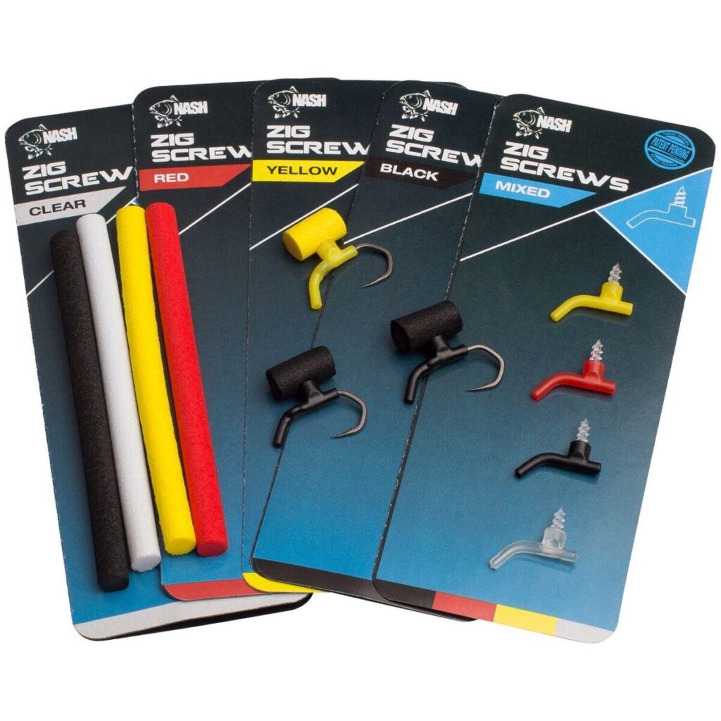 Nash Zig Screws + Foam Sticks