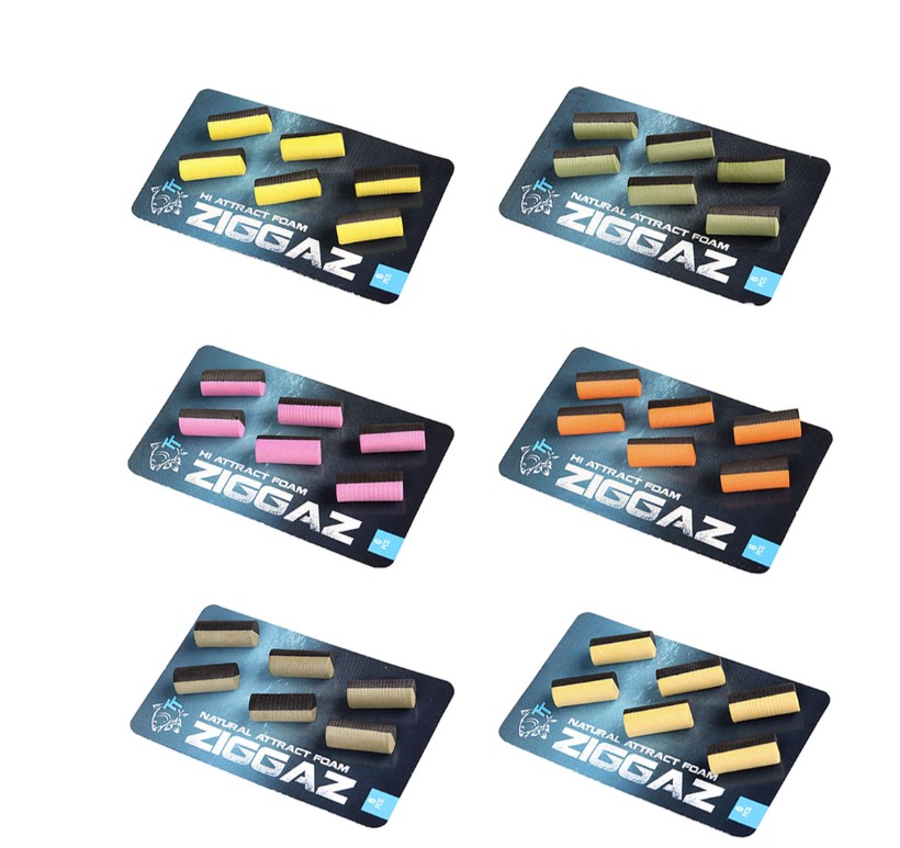 Nash Ziggaz Hi Attract Foams Black and