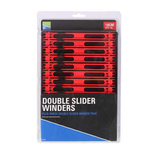 Preston Double Slider Winders 13cm in a Box