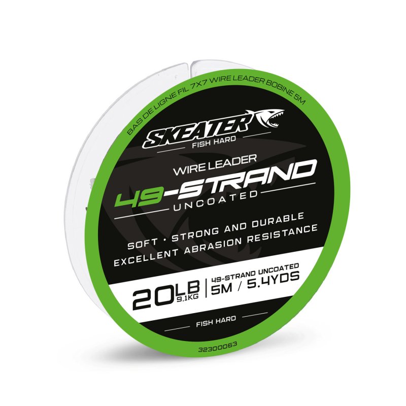 Skeater 49 Strand Wire Leader 5m Spool