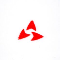 Skeater Bait Fins Uv Red 10Pcs