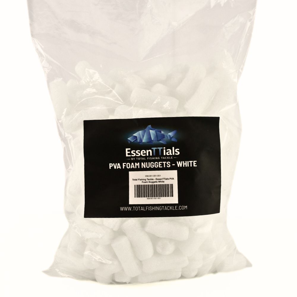 Total Fishing Tackle – EssenTTials PVA Foam Nuggets 5L – White