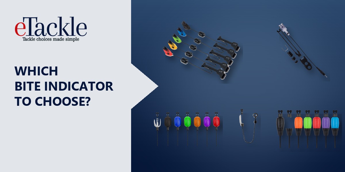 Carp bite indicators, swingers and bobbins from Fox, Delkim, Korda and Trakker