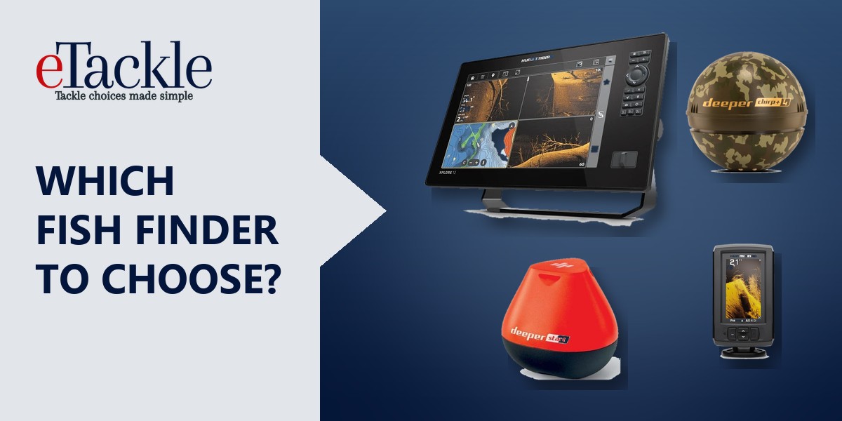 Fish finders from Deeper and Humminbird