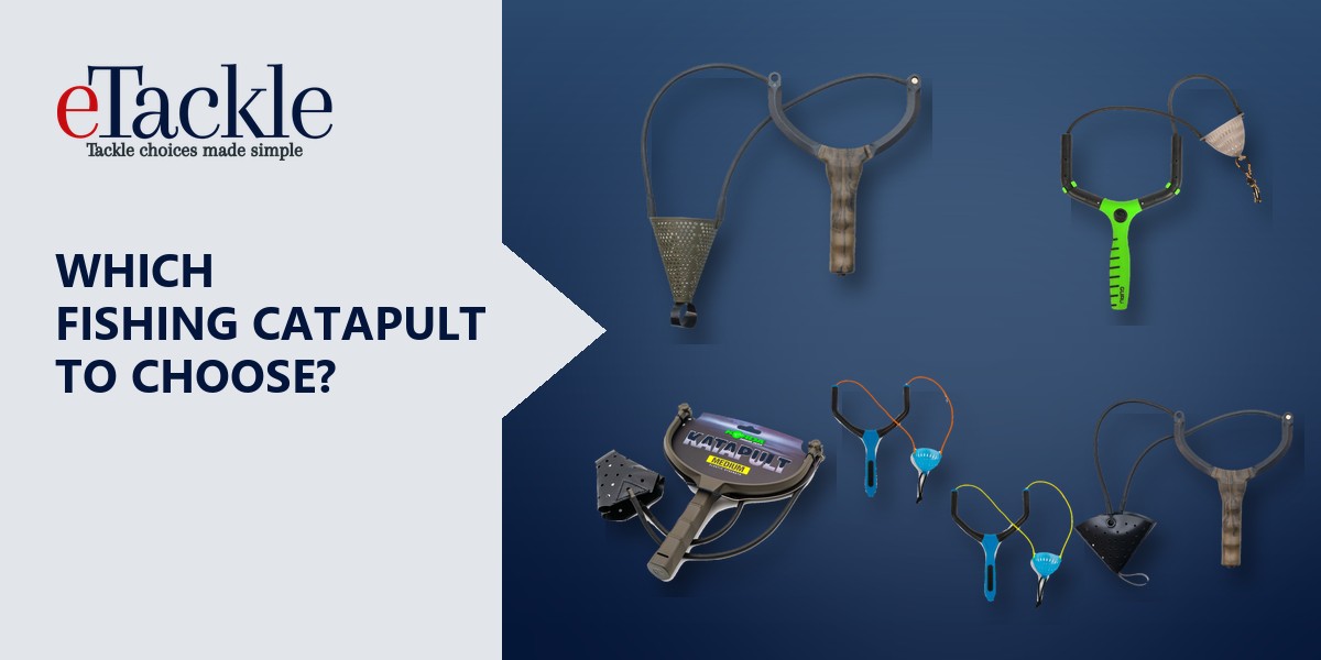 Fishing catapults from Korda, ESP, Trakker and Drennan